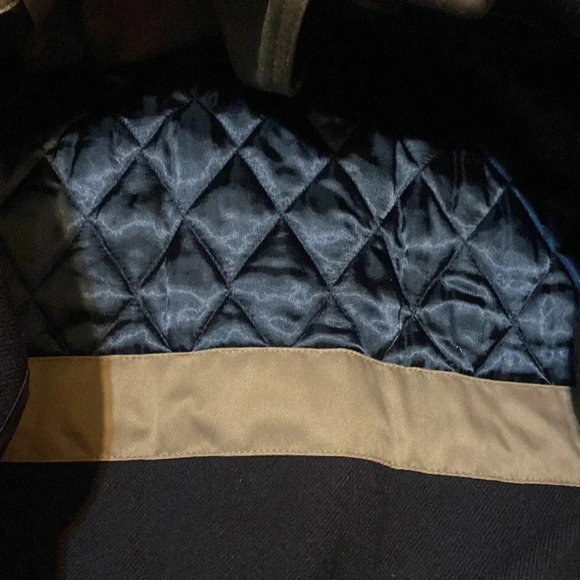 Lauren Ralph Lauren Trench Coat Size 48R Removeable Collar Belted - Picture 4 of 6